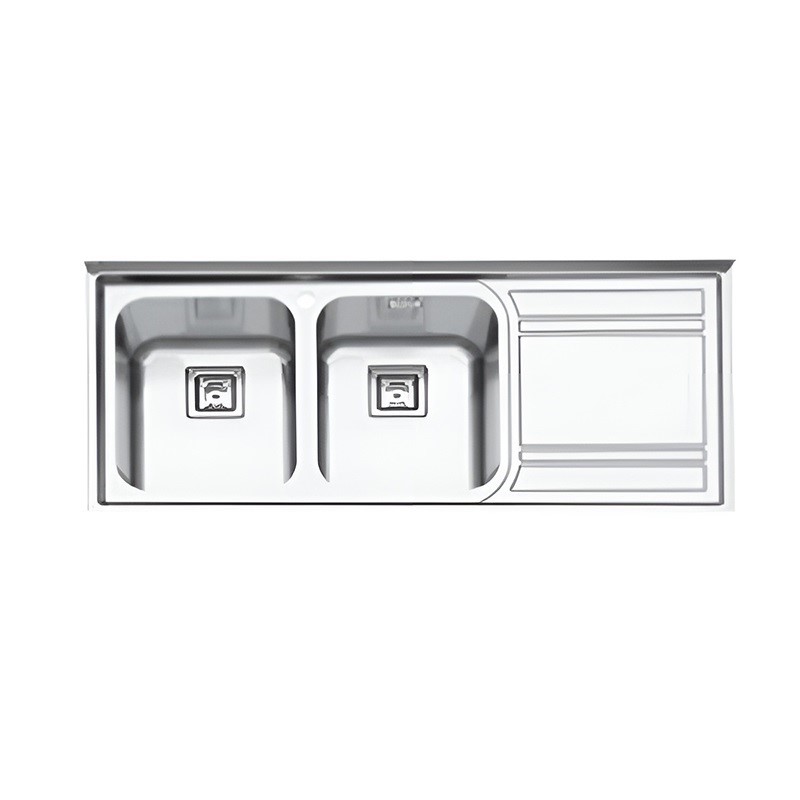 سینک ظرفشویی رو کار چپ مدل PS-1175 پرنیان PARNIAN STEEL 
