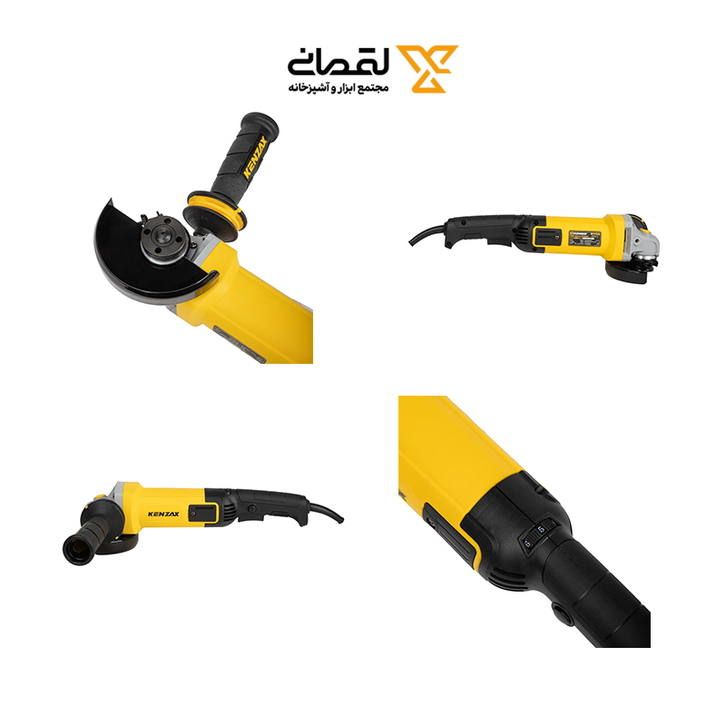 فرز مینی 1350 وات 115 م.م دیمردار مدل 3113 کنزاکس KENZAX