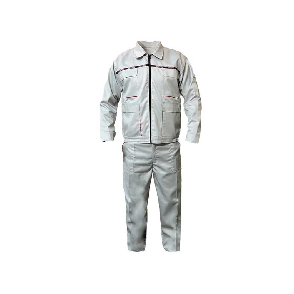 لباس کار  دو تکه کرم 3XL اورجینال 1*W03