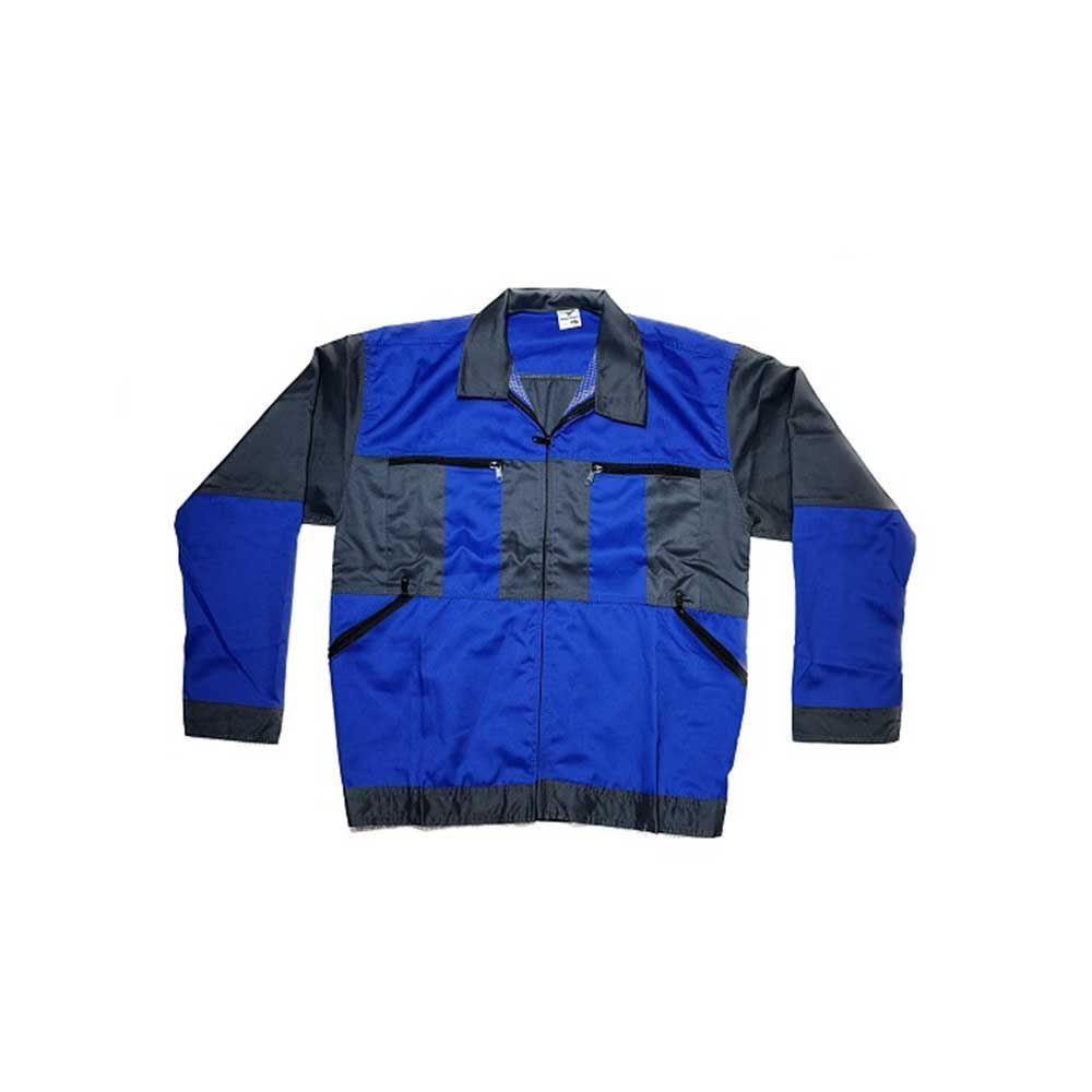 لباس کار دو تکه طوسی-آبی آستر دار سایز M 1*W05