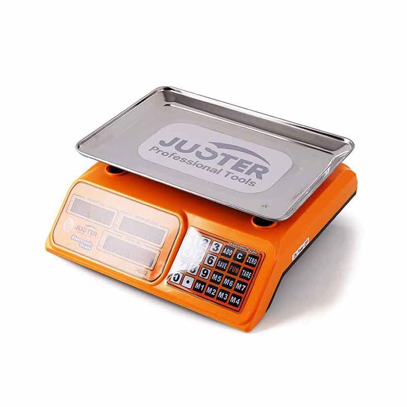 ترازو دیجیتال فروشگاهی 40 کیلوگرمی کد J4202 جاستر JUSTER 1* G71