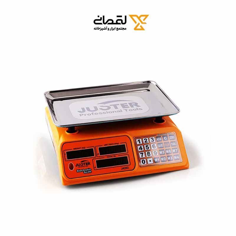 ترازو دیجیتال فروشگاهی 40 کیلوگرمی کد J4202 جاستر JUSTER 1* G71