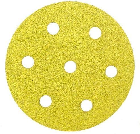 سنباده (اوربیتال) گرد پشت چسبدار 180 (قطر 150 ) 7 سوراخ CA پاس PAS 1*I42