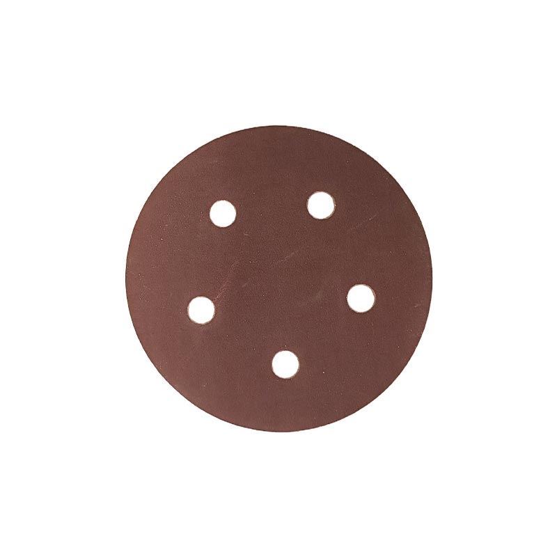 سنباده (اوربیتال) گرد پشت چسبدار 60 (قطر 125 ) 5 سوراخ SA پاس PAS 1*I42