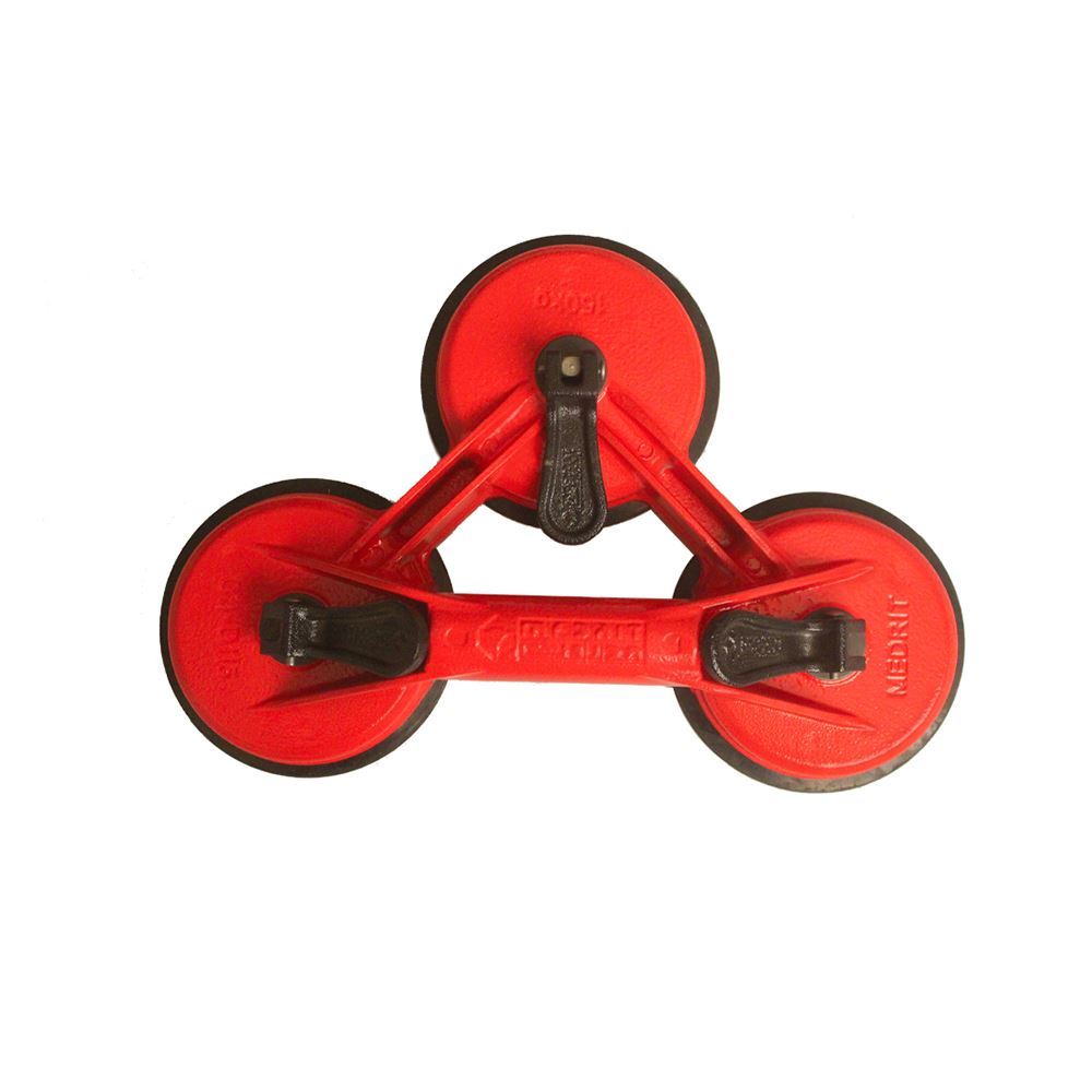 گیره شیشه سه قاپکه فلزی مدل C3 - D115 مدریت MEDRIT 1*K54