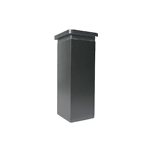 پایه کابینتی آلومینیومی 40*40 درنا 10 س.م مشکی کد L53 نایس NICE