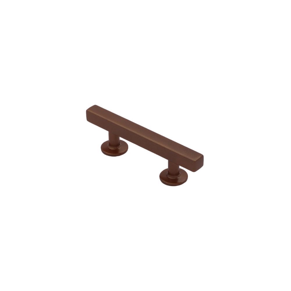 دستگیره کابینتی دو پیچ مدل PILLAR سایز 64 ROSE GOLD زئوس ZEUS 1*H82