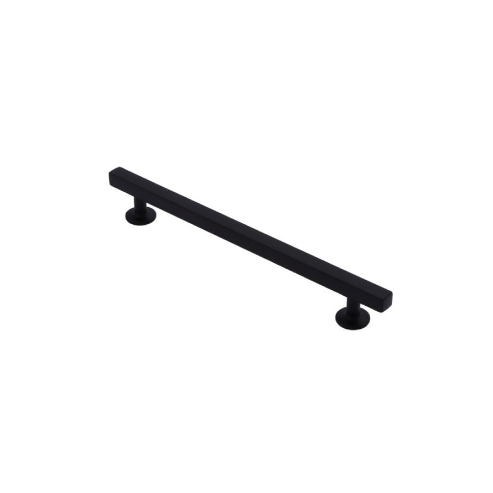 دستگیره کابینتی دو پیچ مدل PILLAR سایز 192 BLACK زئوس ZEUS 1*H82