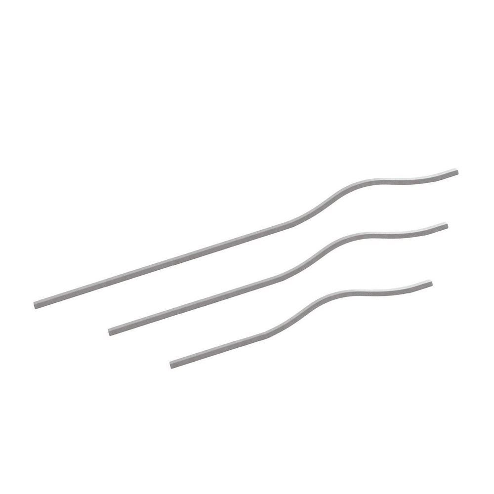 دستگیره کابینت طوسی مدل S250-600 ساتیدا SATIDA 1*A53