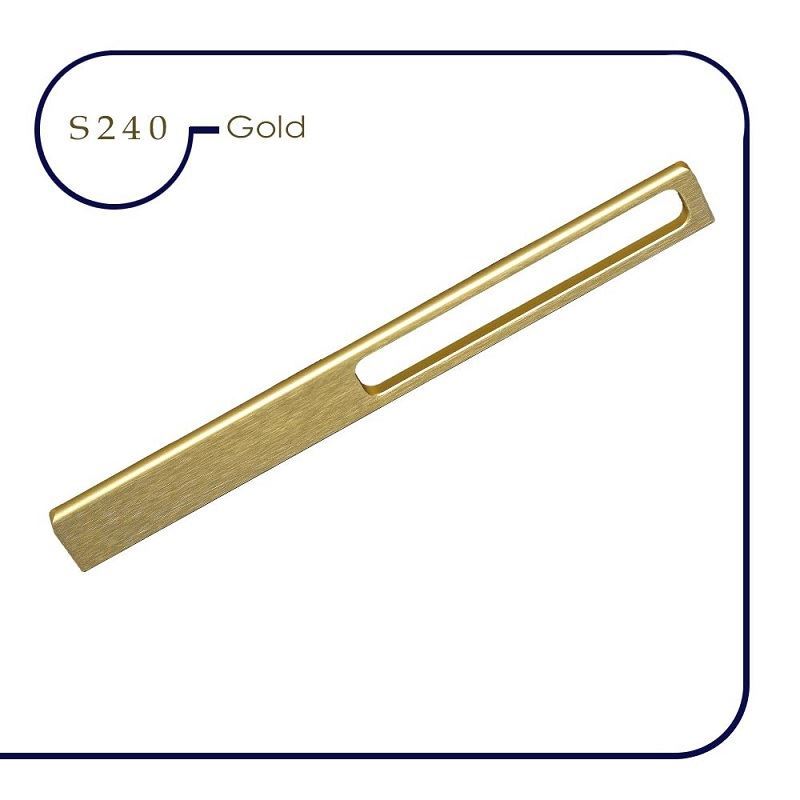 دستگیره کابینت طلایی مدل S240-60 ساتیدا SATIDA 1*A32