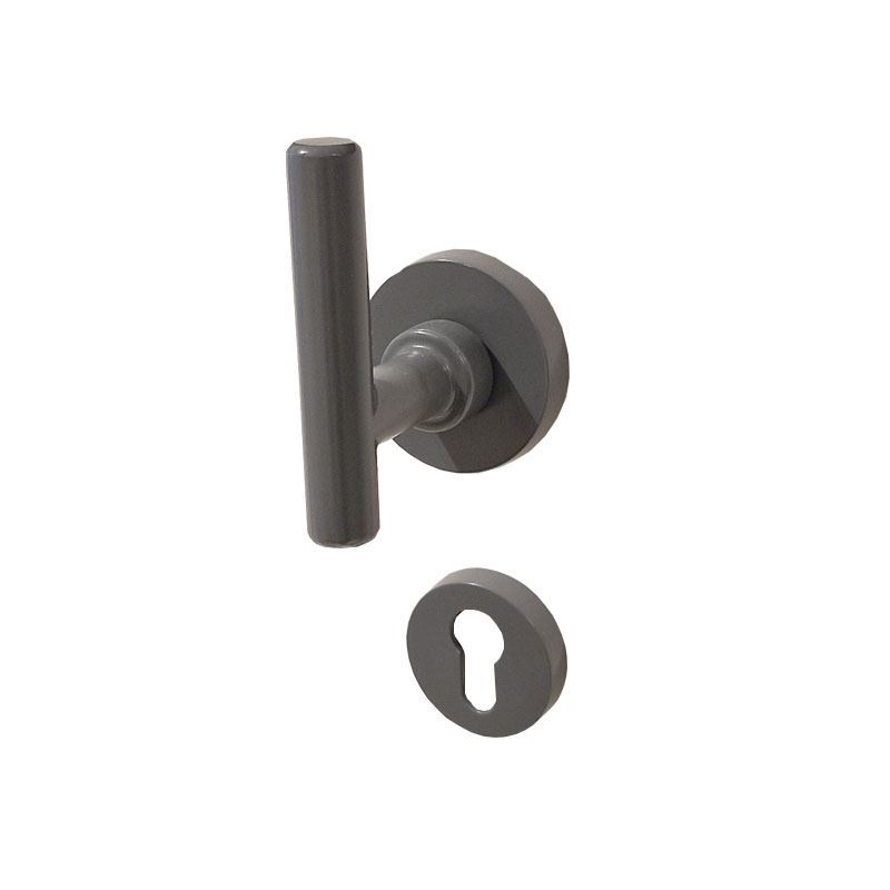 دستگیره روزت گرد سوییچی مدل DARK GRAY STEEPLE زئوس ZEUS A43*1