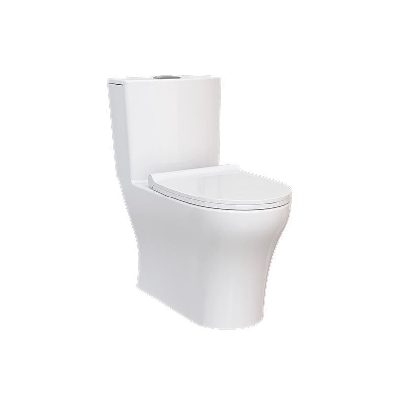 توالت فرنگی مدل کانسپت سفید ساده درجه دو چینی کرد 12*A26   مریم12*12
