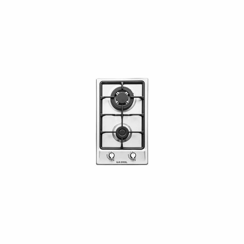 اجاق گاز استیل 2 شعله مدل S201 ایلیا استیل ILIA STEEL فرشته14*12