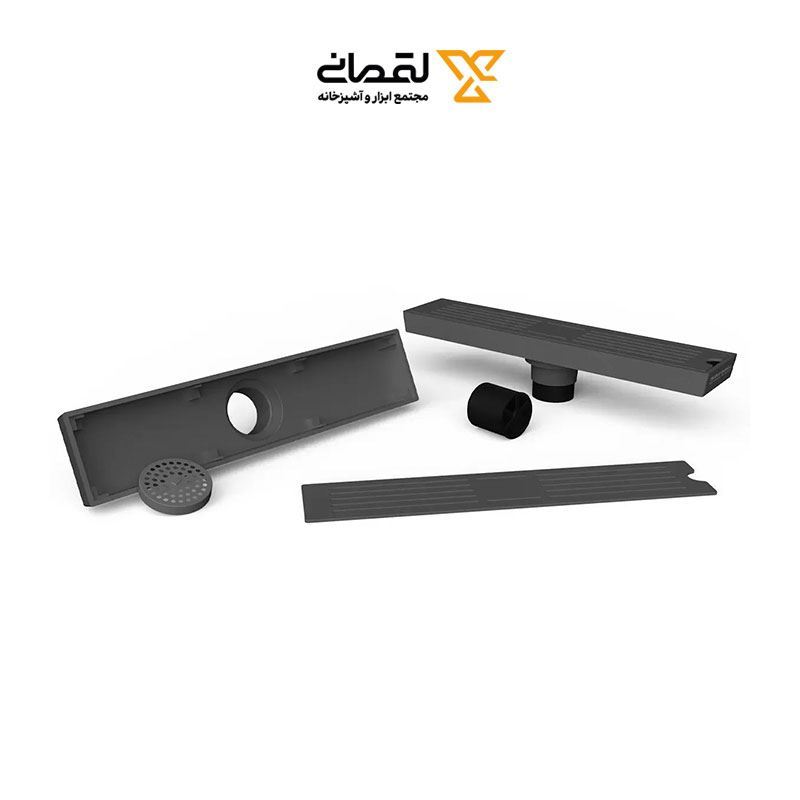 کفشور 30 س.م خروجی وسط کروم مات ارمغان کد SM425 سارانیک SARANIC 1*J82
