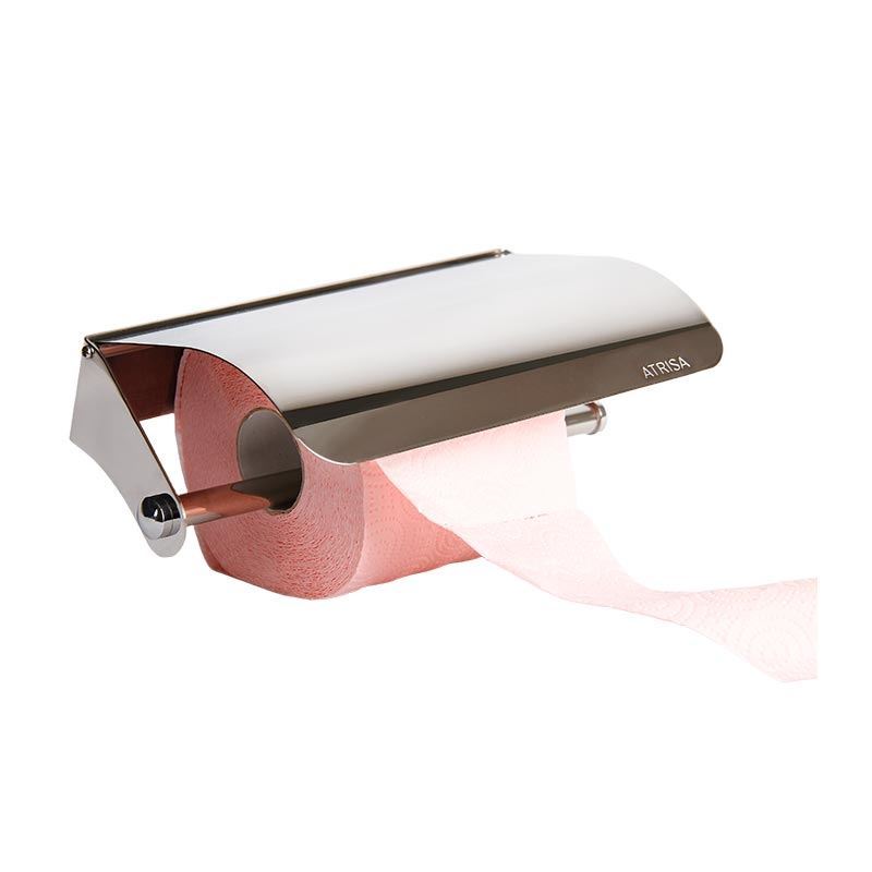 جا دستمال کاوردار بزرگ کروم براق آتریسا SKY کد T02CP Q3*1