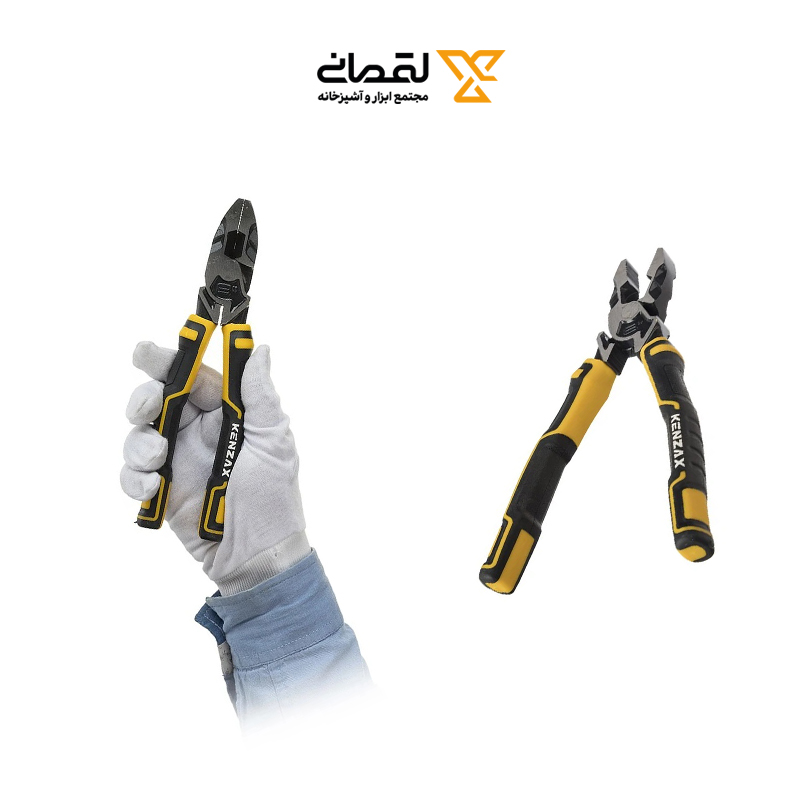 انبر دست 8 اینچ مدل KCP-28 کنزاکس KENZAX KENZAX KCP-28 8-Inch Combination Pliers
