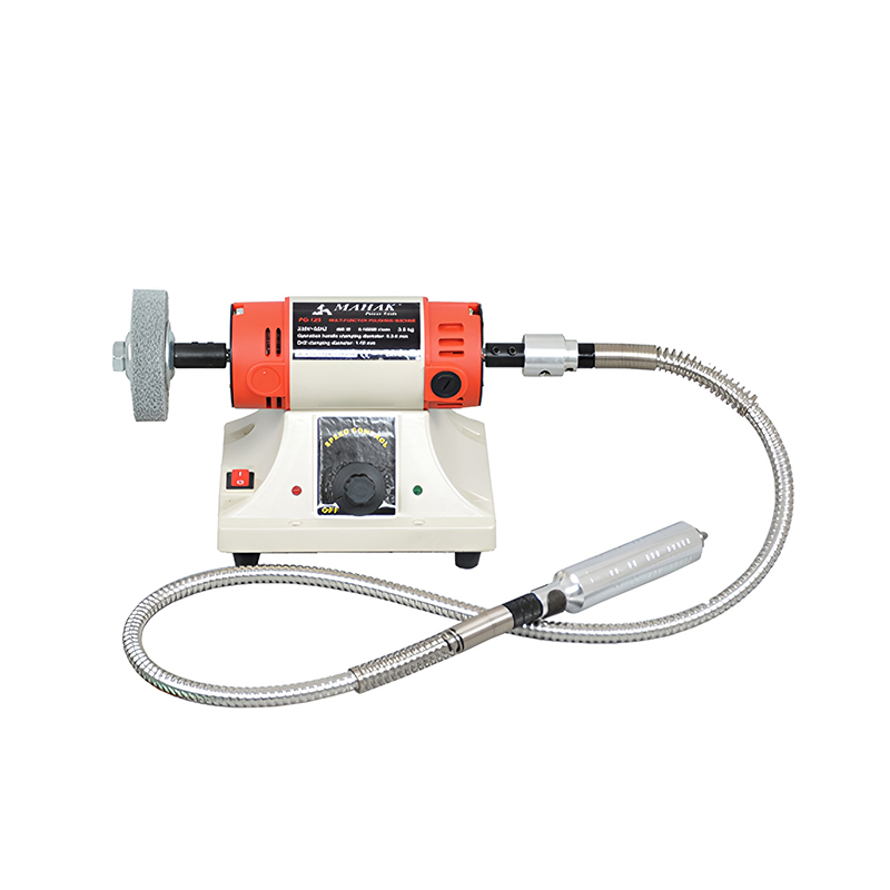 ماشین پولیش و فرز خرطومی 480 وات دور متغیر مدل PG 125 (1105500) محک MAHAK MAHAK PG 125 Flexible Shaft Polisher & Grinder 480W Variable Speed Rotary Tool Model 1105500