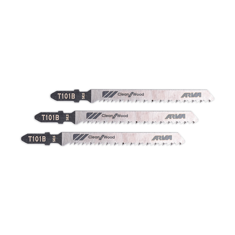تیغه اره عمودبر چوب مدل 7202 کد T101B آروا ARVA ARVA 7202 T101B Jigsaw Blade for Wood 5PCS