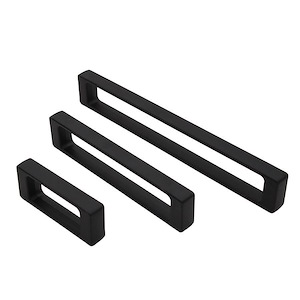 دستگیره کابینتی دو پیچ مدل ORBIT سایز 64 BLACK زئوس ZEUS