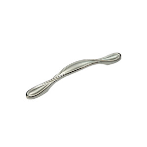 دستگیره کابینتی دو پیچ نقره ای طلایی H1427-128mm پرایم (S.A)