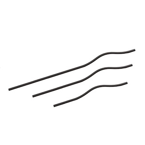 دستگیره کابینت مشکی مدل S250-900 ساتیدا SATIDA