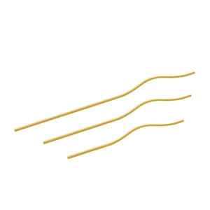 دستگیره کابینت طلایی مدل S250-900 ساتیدا SATIDA