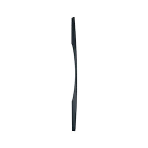 دستگیره کابینتی دو پیچ مشکی سایز 192-160 کد 27B برونتیل BRONTEEL