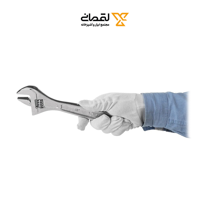 آچار فرانسه 10 اینچ مدل KAW-110 کنزاکس KENZAX 