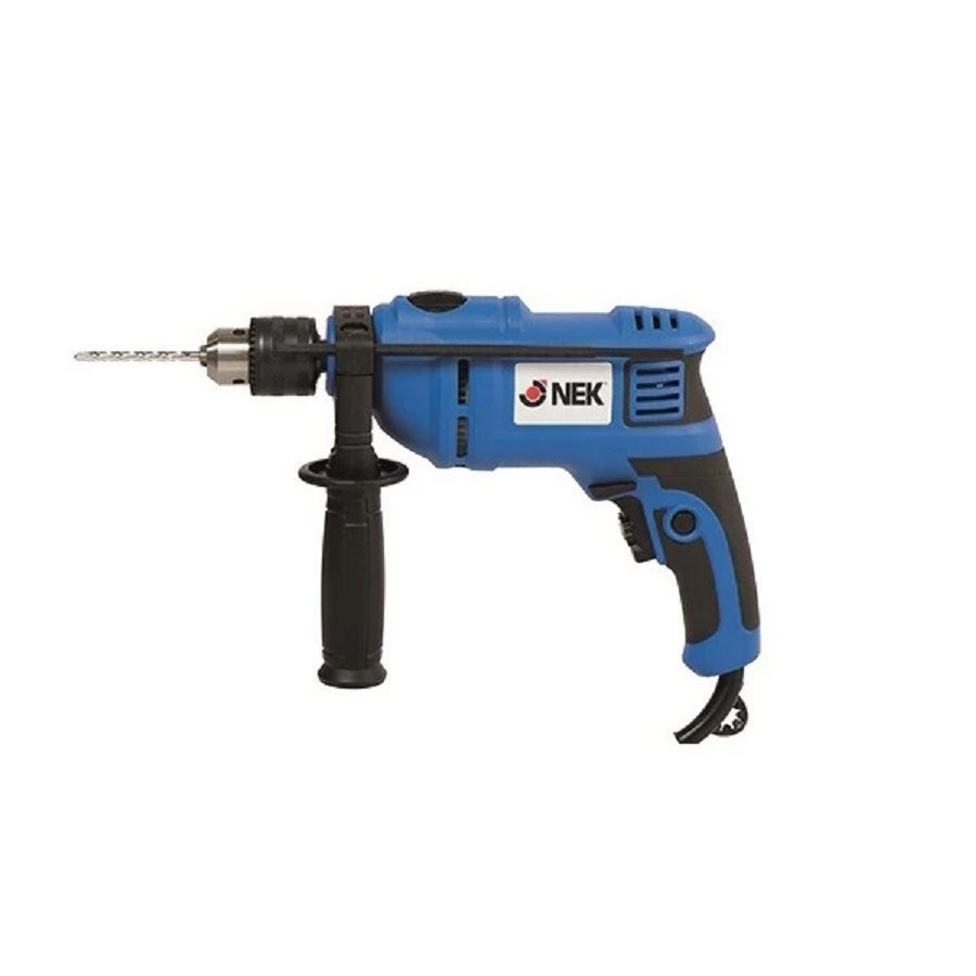 دریل چکشی کد DH 7513 با کیف نک NEK NEK DH 7513 750W Hammer Drill – 13mm Keyed Chuck Impact Drill with Case