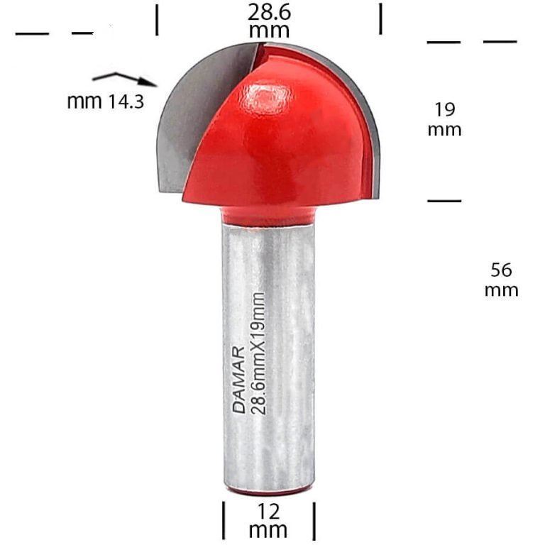 تیغ فرز نجاری کد DM-062864 دامار DAMAR 