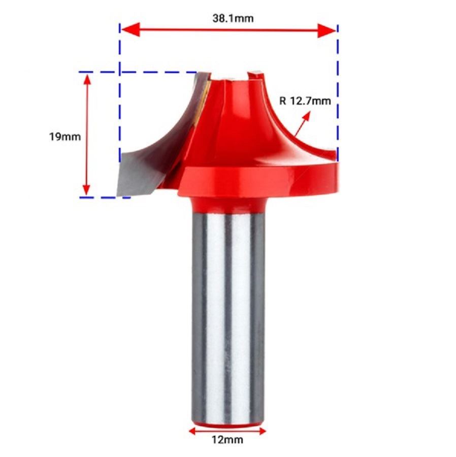 تیغ فرز نجاری کد DM-103814 دامار DAMAR 1*N3