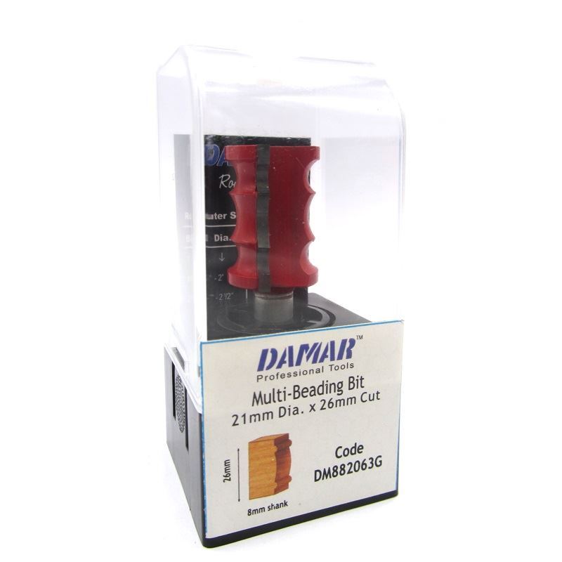 تیغ فرز نجاری (تیغ پروفیل لبه) کد DM882063G S.A دامار DAMAR 
