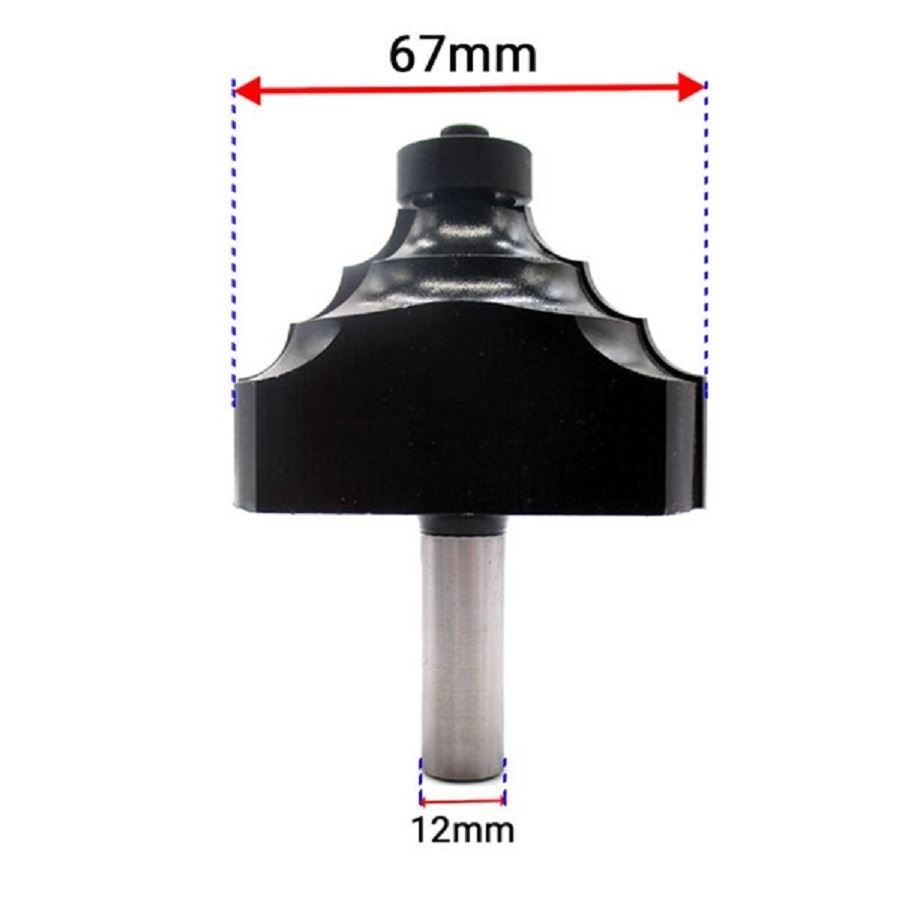 تیغ فرز نجاری کد DM-Z616674E S.A دامار DAMAR 1*N0