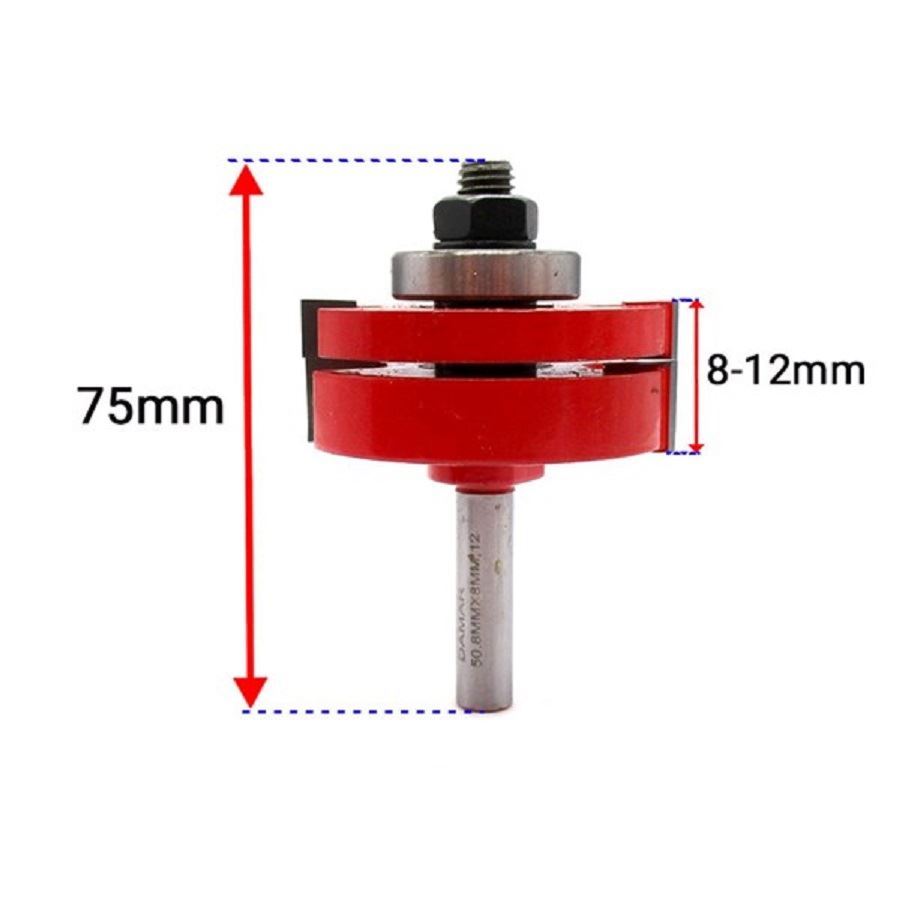 تیغ فرز نجاری کد DM-SL5083T2 S.A دامار DAMAR 1*N0
