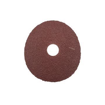 سنباده گرد فیبری آلومینیومی قطر 115 DEERFOS VA113 قرمز 60 پاس PAS 1*I23