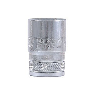 بکس تکی 3/8 اینچ کوتاه 6 پر سایز 19 توسن TOSAN