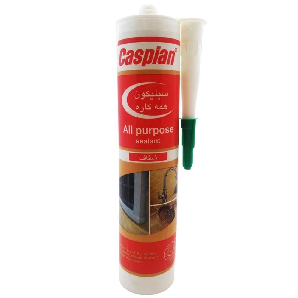 چسب آکواریوم 330 گرمی شفاف کاسپین CASPIAN 1*K22