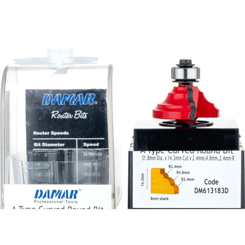 تیغ فرز نجاری کد DM-613183D دامار DAMAR 