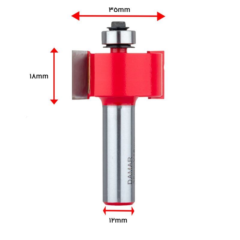 تیغ فرز نجاری کد DM-703504-L18 دامار DAMAR 