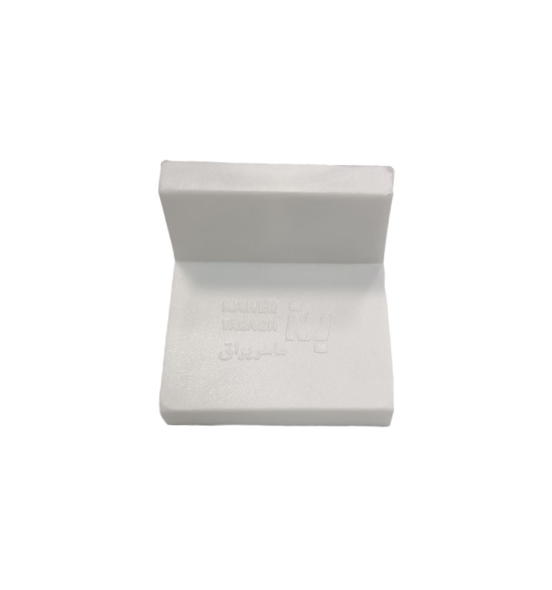 گونیا ام دی اف (MDF) روکشدار سفید ماهر یراق 1*Z04/4 بابونه 8*12