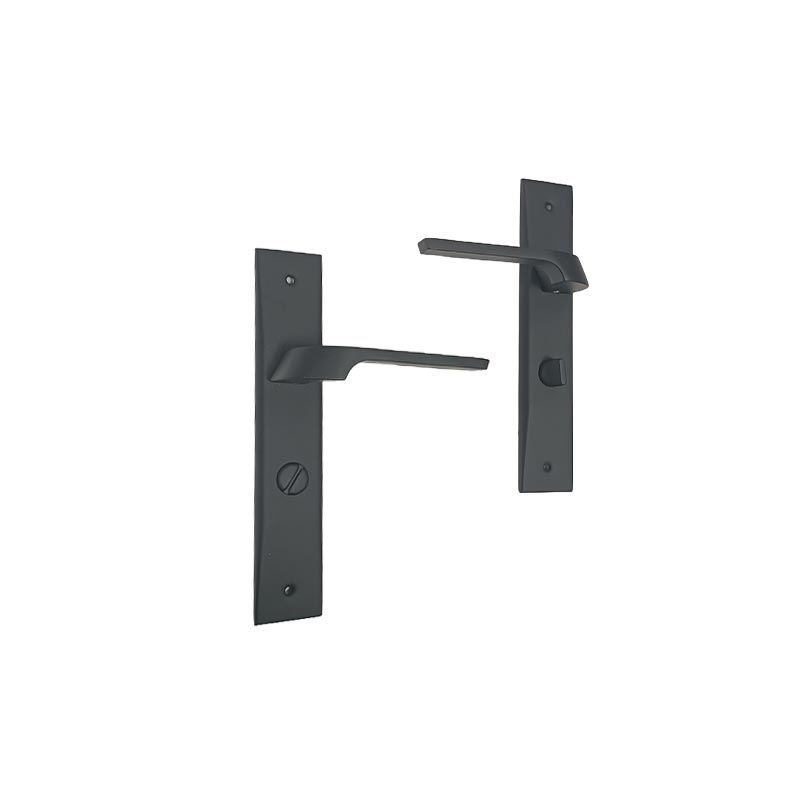 دستگیره پلاک مشکی سرویس راست کد 1500 MHA 1*A42 بابونه8*12