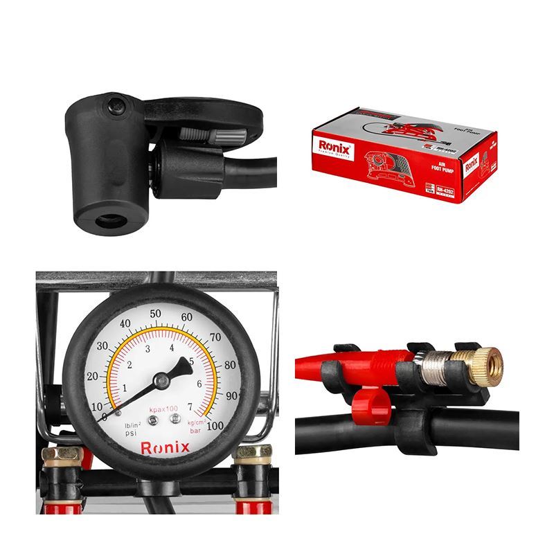 تلمبه پایی دوقلو  مدل  4202 رونیکس RONIX 1*L71