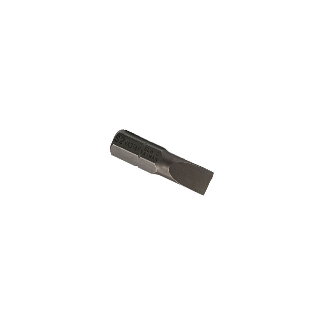 نوک پیچ گوشتی دو سو بیت کوتاه 25MM مدل  SL6 واستر VASTER 1*JK02/3