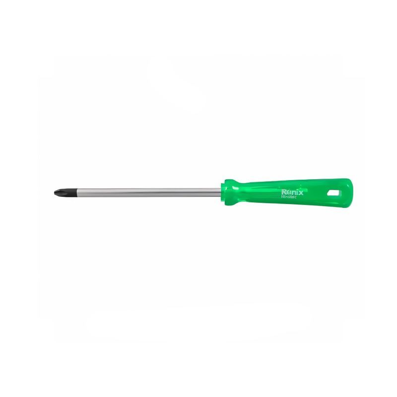 پیچ گوشتی چهار سو دسته کریستالی تک رنگ 150*6 مدل 2869 رونیکس RONIX 1*L33