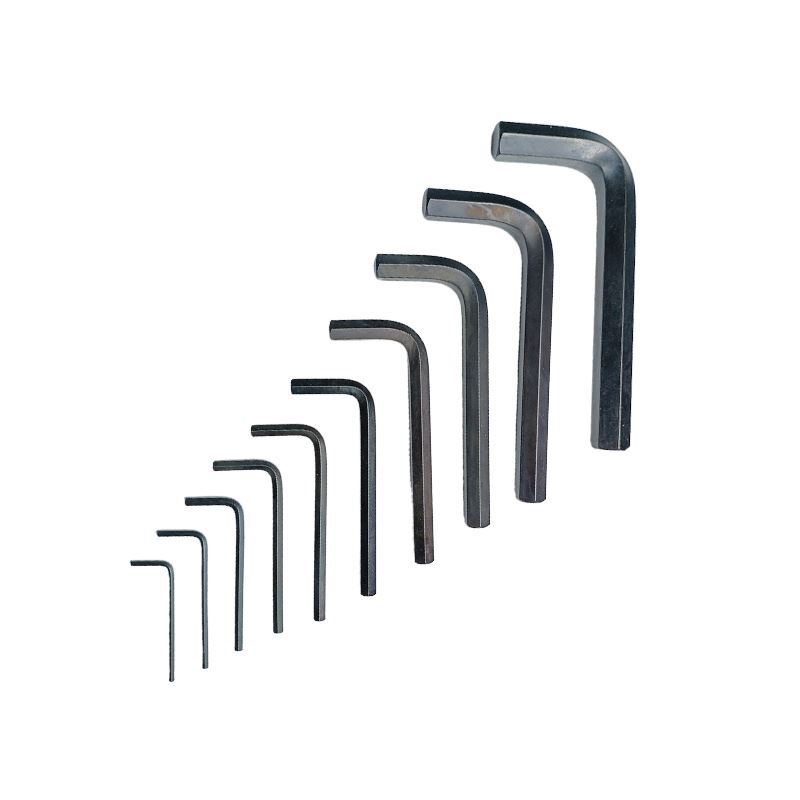 ست آچار آلن کیفی 10 عددی شش گوش مشکی 2/5 تا 17 کوتاه کد 023 واستر VASTER 1*L42
