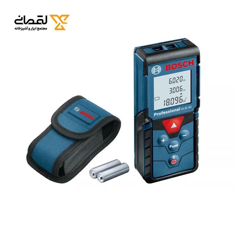 متر لیزری 40 بوش BOSCH مدل GLM40  (به سفارش امارات) 1*I12