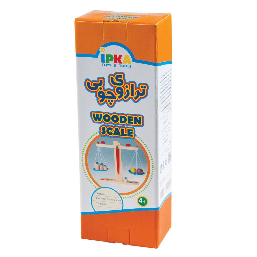 ترازو چوبی و بسته آموزشی ایپکا 1*EF01/3