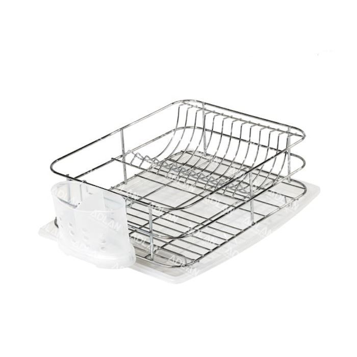 آبچکان رومیزی استیل یک طبقه با جا قاشقی کد AS909 آدلان ADLAN H81*1