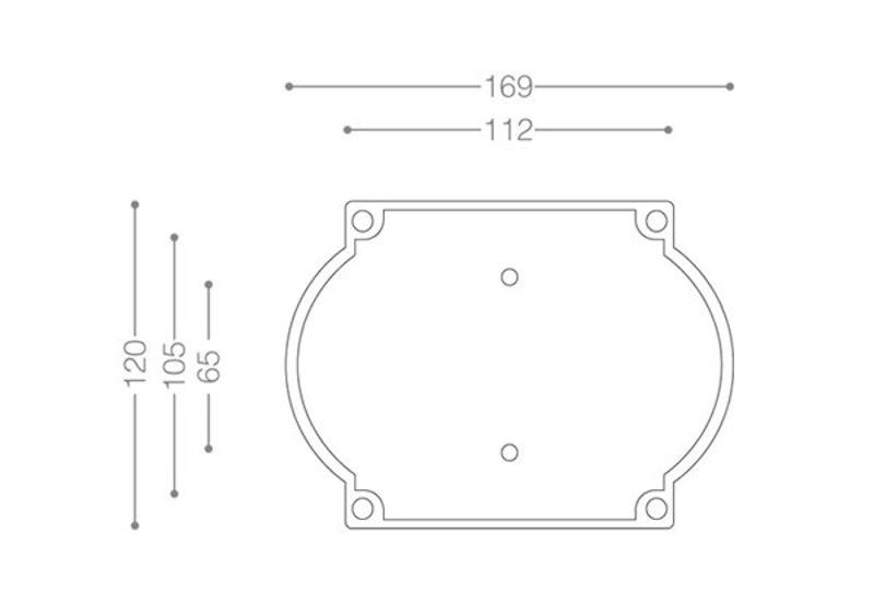 پلاک تک رقمی زیتونی بهریزان A0 1*BC02/1