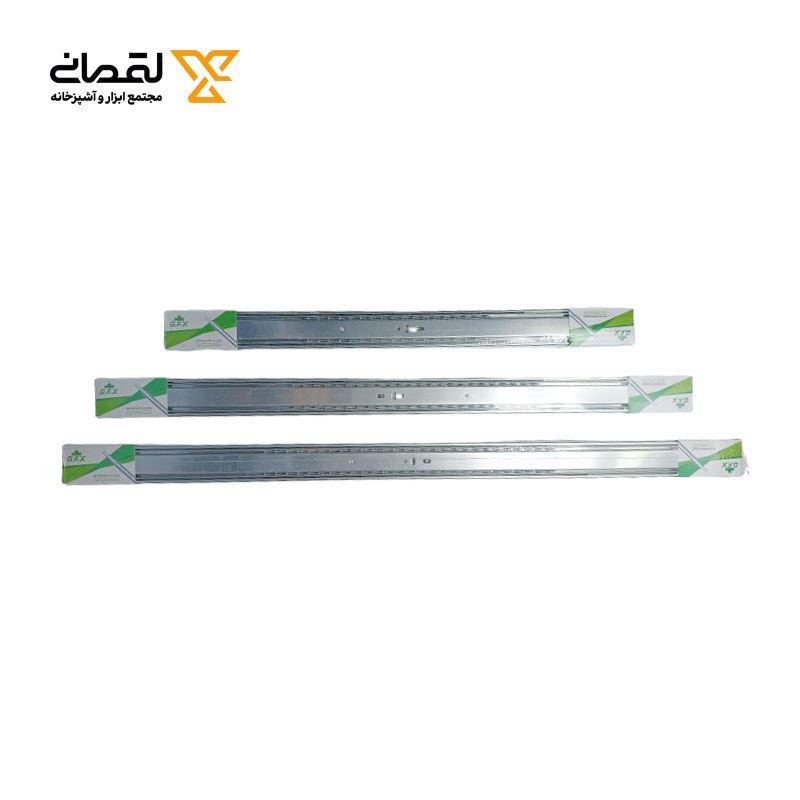ریل ساچمه ای سه تکه 30 س.م گوفیکس G.F.X 1*Z01/1      بابونه10*12